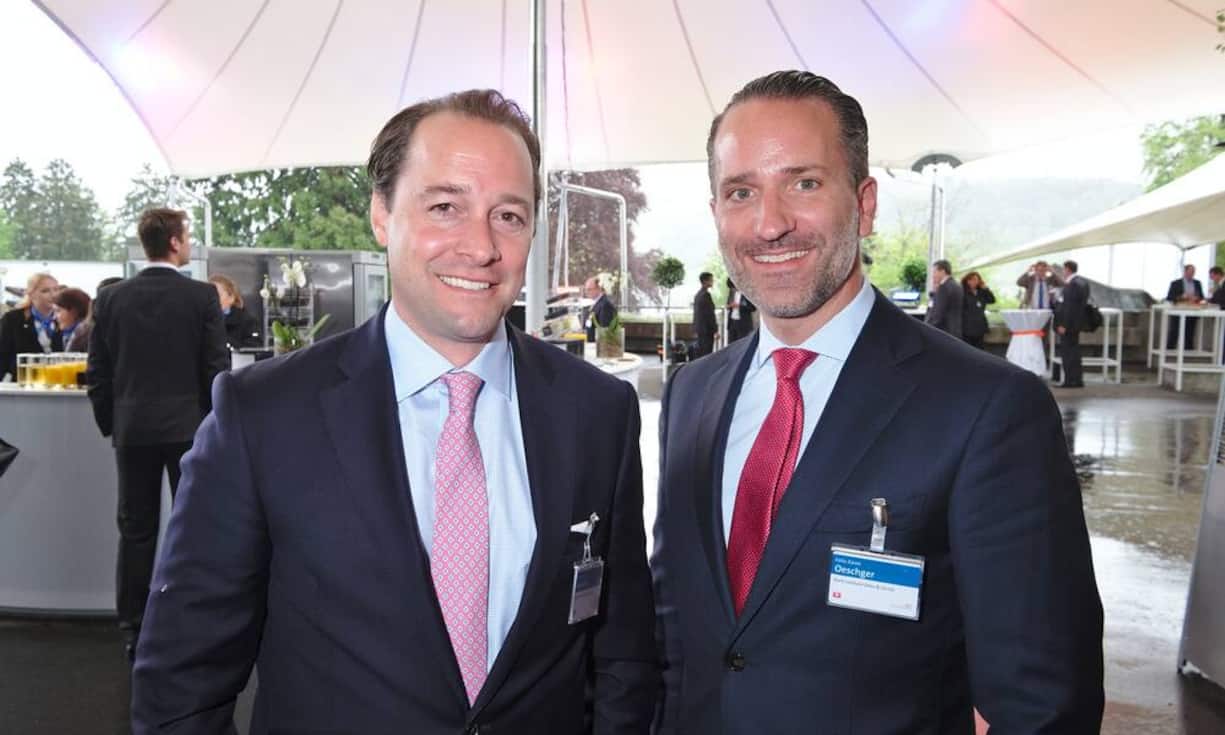 Dominique Wohnlich, Head Private Bank Zurich, Bank Lombard Odier & Co. Ltd.;
Felix Xaver Oeschger, Head Swiss Clienst, Bank Lombard Odier & Co. Ltd.