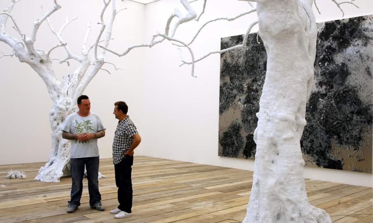 Platz 5: Urs FischerDer in New York lebende Schweizer Urs Fischer, der mit Wachs und Farbpigmenten lebensgrosse Figuren formt, belegt den fünften Platz, nach Rang 6 im Vorjahr. Preisspanne: 50'000 - 2,6 Millionen Franken