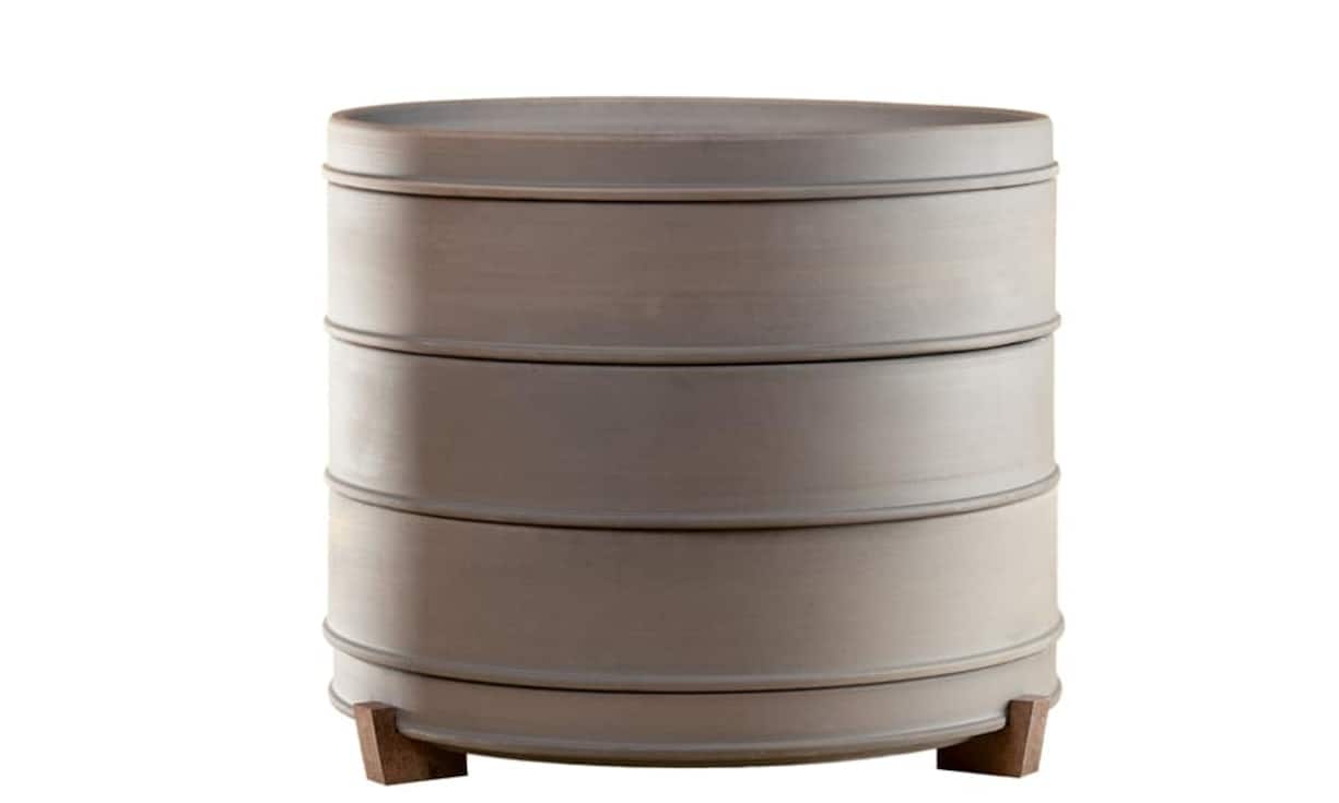 Bioabfall soll nicht im normalen Abfall enden. Das hat sich das Unternehmen WormUp zum Ziel gesetzt und stilvolle Kompostiersysteme entwickelt. (Halle 7, Stand D20)