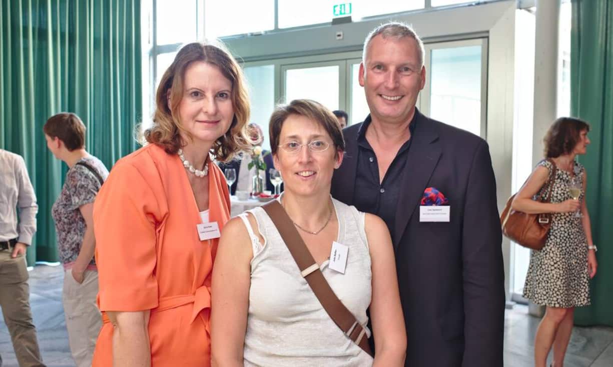 Silvia Finke, C-Matrix Communications AG;
Julia Steffen, GroupM;
Uwe Splittdorf, Bodybalance Splittdorf