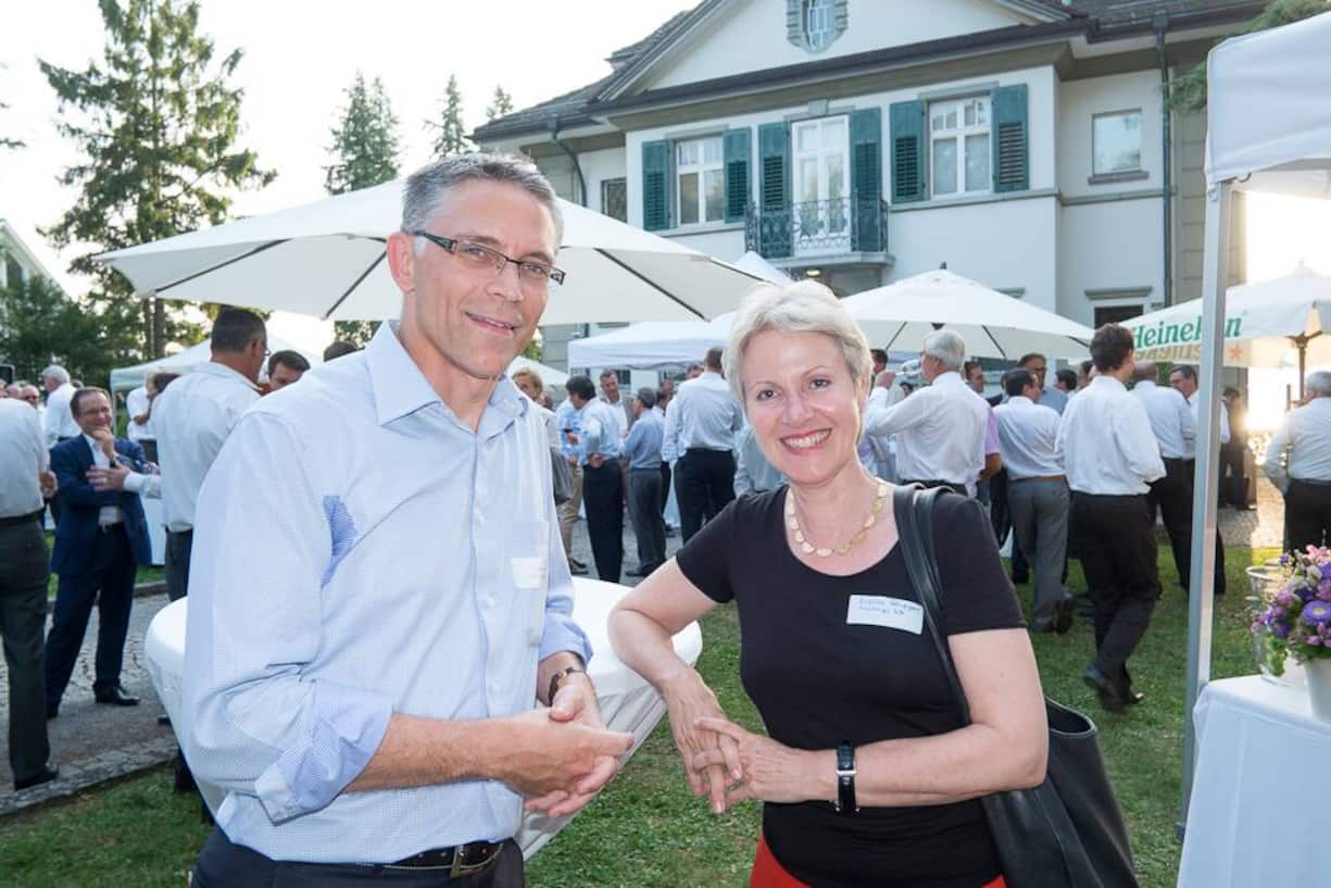 Markus Glesti, Hotelplan Holding AG ; Eveline Saupper, Homburger Rechtsanwälte