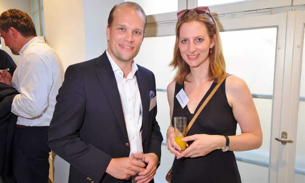 Eike H. Hiemesch, Becton Dickinson;
Marion Münstermann, SV Group