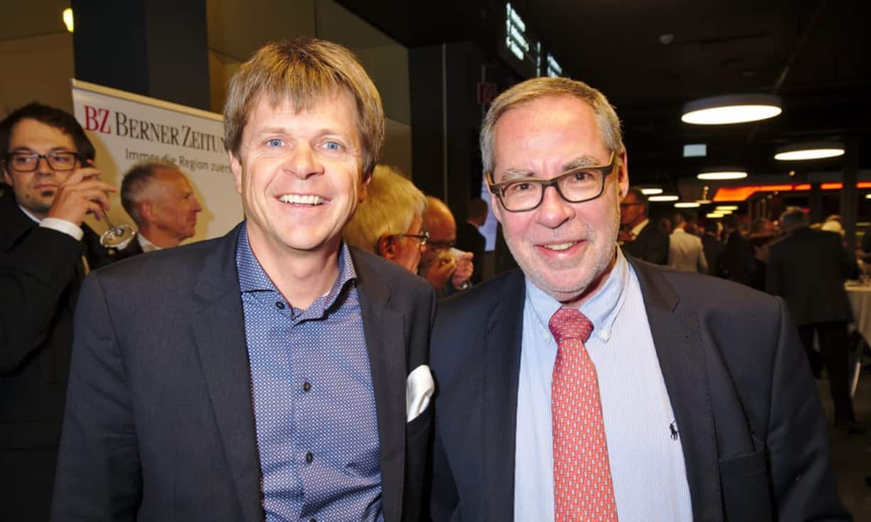 Jürg Grossen, Nationalrat, GLP;
Alexander Tschäppät, Stadtpräsident Bern