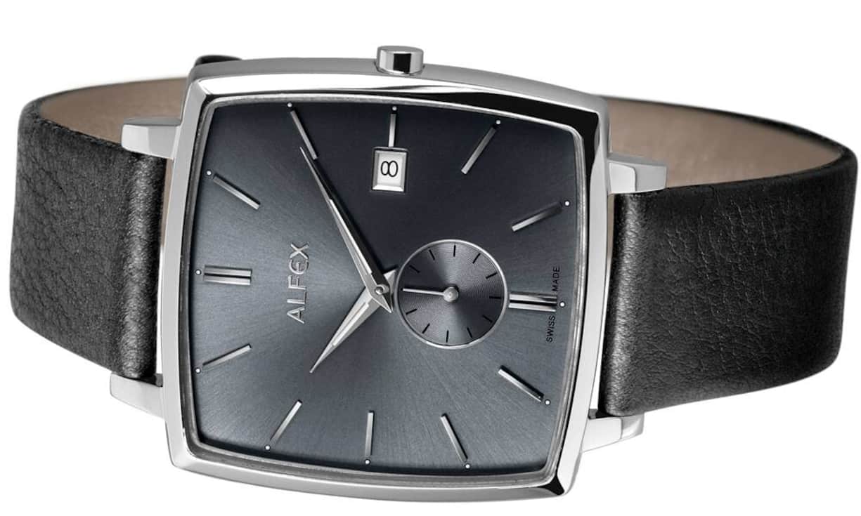 Die Tessiner Marke Alfex besinnt sich auf ihre traditionelle Stärken und präsentiert ein Modell mit einem zeitlos modernen, klaren Design.