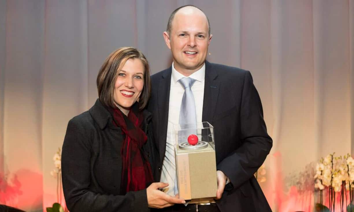 Martina Heiniger; Daniel Heiniger, CEO Heiniger AG