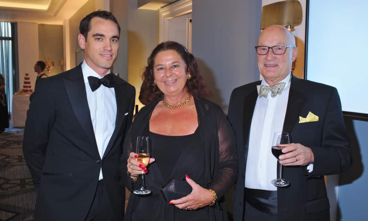 Edouard Meylan, CEO, H. Moser & Cie.;
Arlette Walther;
Michel Walther, Directeur, Clinique La Source