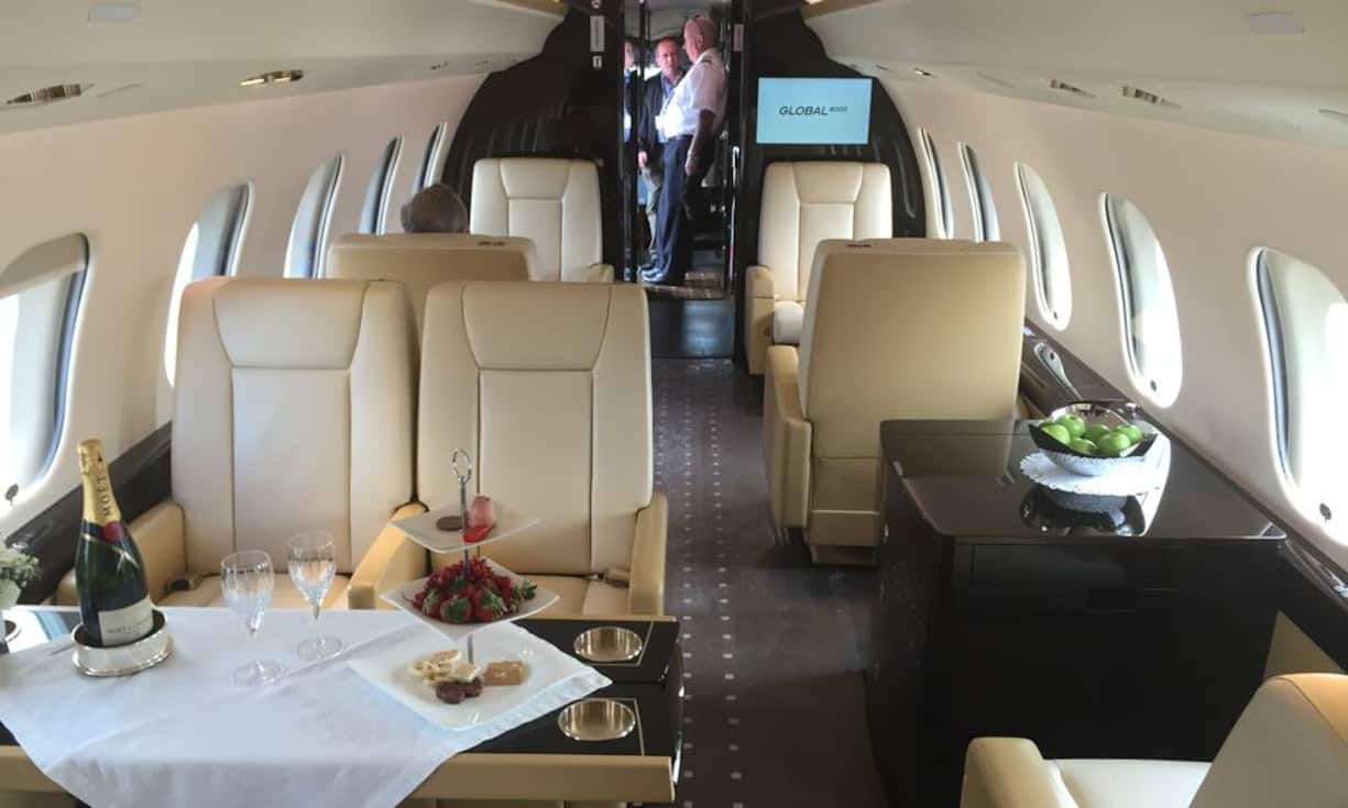 ... gibt ein gutes Firmenflugzeug ab. Dennoch feilt Bombardier bereits seit Jahren an den Nachfolgemodellen Global 7000 und 8000.