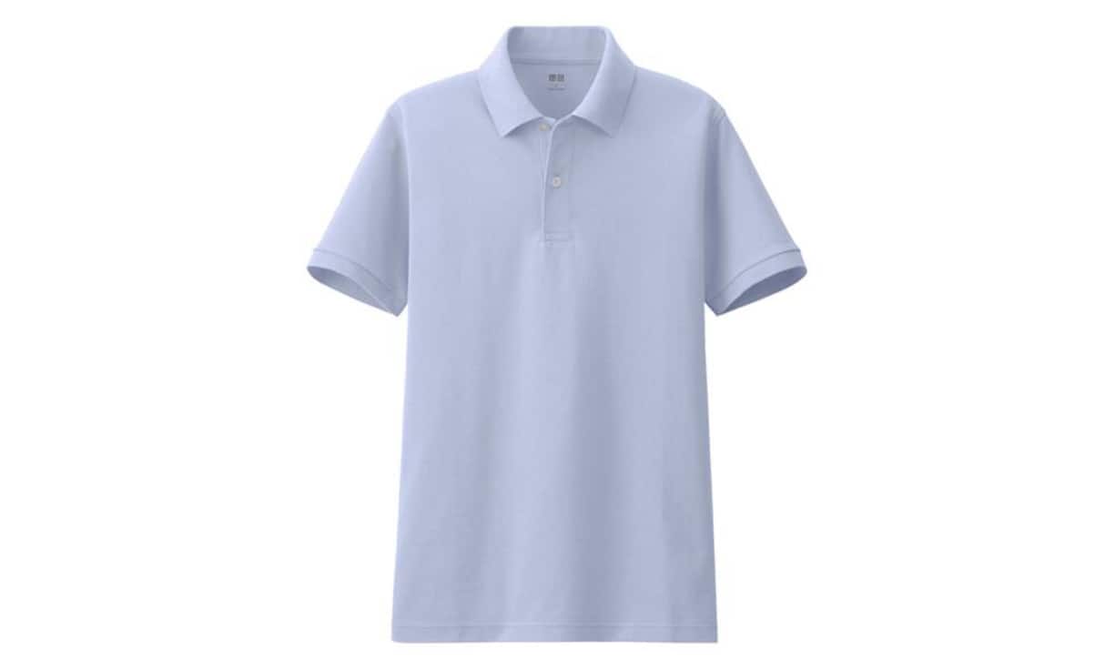 Innovativ: Uniqlo
Dank «Quick-dry»-Eigenschaften bleibt dieses Polohemd trotz Schwitzen weich und trocken. Passform Regular-Fit und in verschiedenen Farben erhältlich. Preis 20 Franken