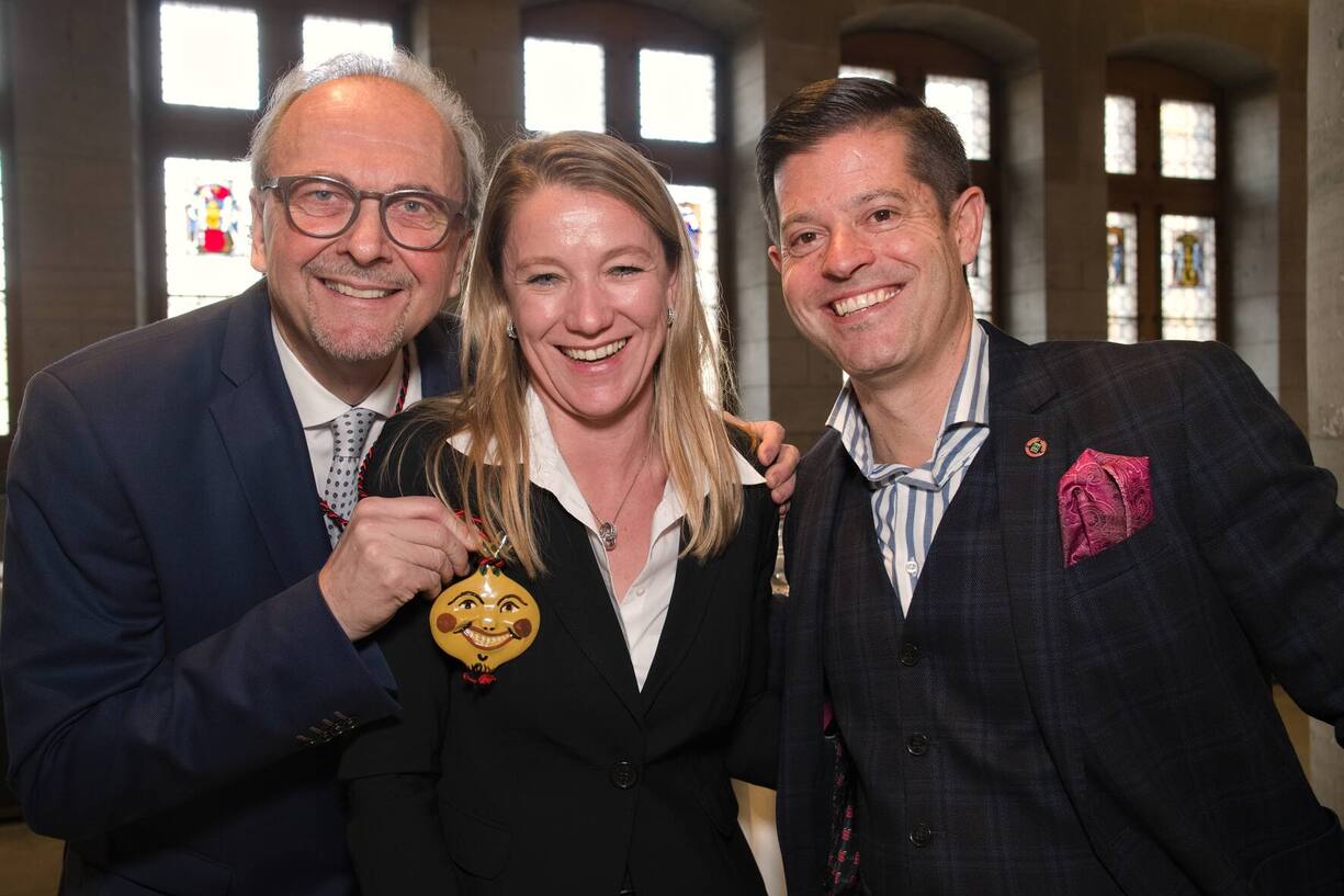 Daniel Buser, VRP, Kongress + Kursaal Bern AG;Anna KÃ¶nig, Bank Vontobel AG;Marc KÃ¤ppeli, Blaser CafÃ© AG