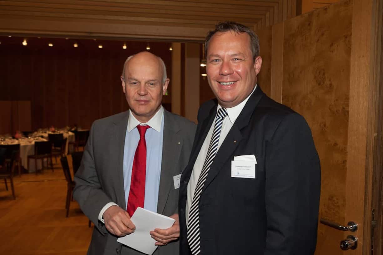 Peter Rudolf Walti, Managing Partner Dr. Peter R. Walti Associates; Christoph von Gamm, CEO vonGamm Global