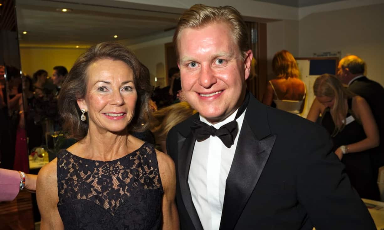 Birgitta Arve, Schwedische Generalkonsulin in der Schweiz;
Johan Mannerberg, Master of Ceremony & Private Banker, Nordea