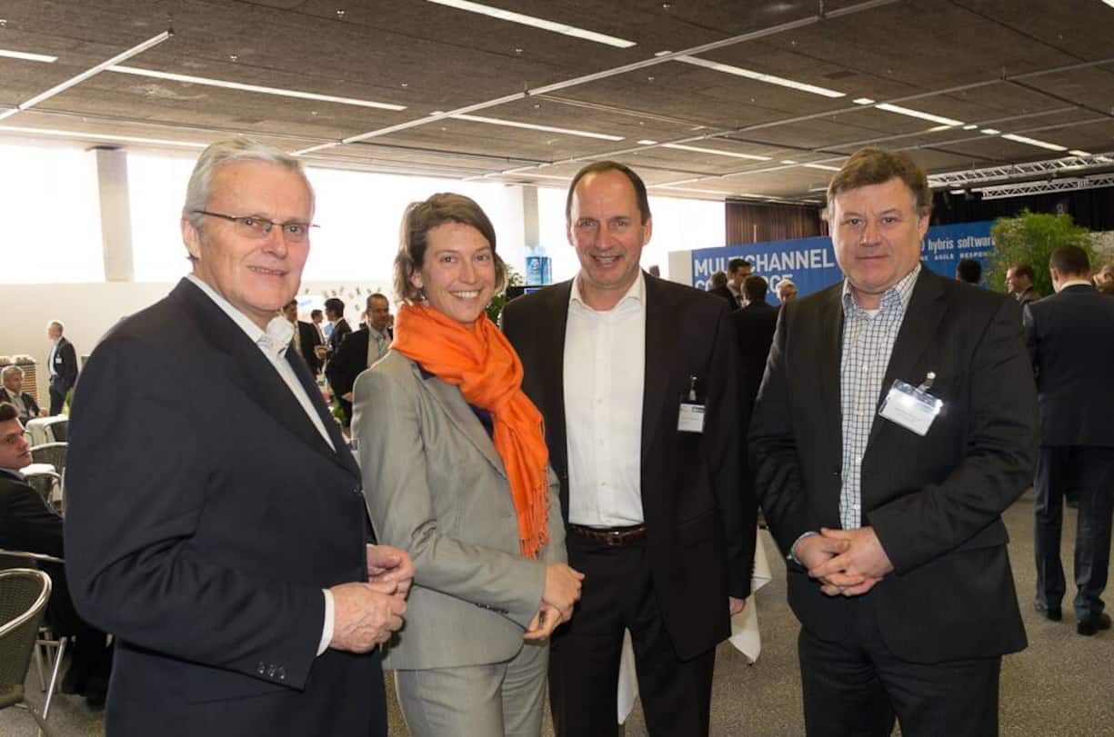 Odd Gisholt, International Business School of Services Management; Stephanie Briner, John Lay Solutions AG; Bert Martin Ohnemüller, Air Creative AG; Beat Grossenbacher, Air Creative AG