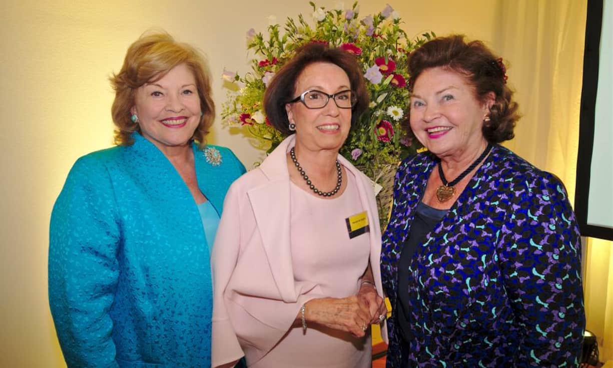 Anne Sweetbaum-de Vigier, Tochter von Bill de Vigier, Ehrenmitglied W.A. de Vigier Stiftung;
Norah de Vigier, Witwe von Bill de Vigier;
Jeannette de Vigier, Tochter von Bill de Vigier, Ehrenmitglied W.A. de Vigier Stiftung  Bilder: Markus Senn