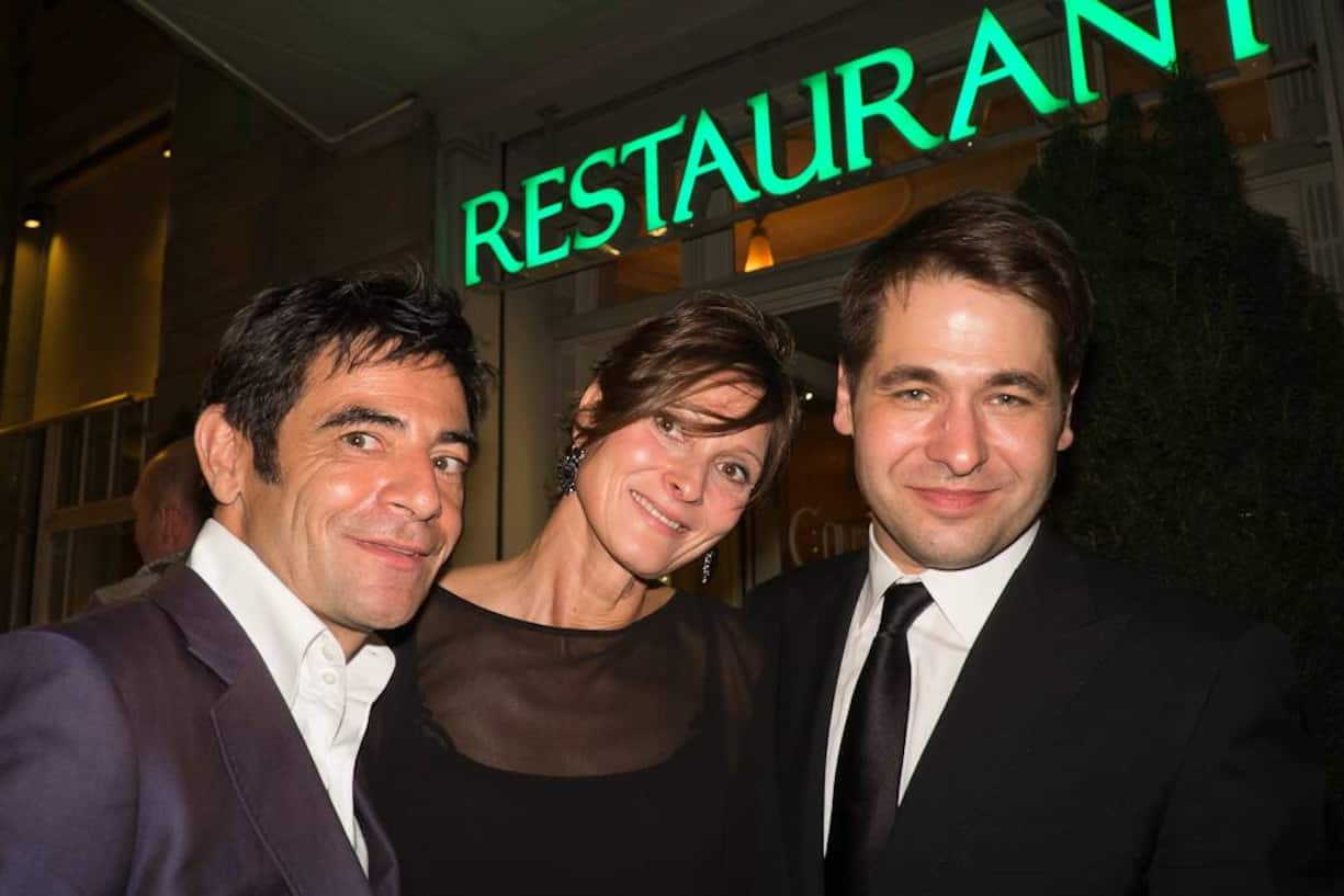 Schoscho Rufener; Petra Wirz, Laureus foundation; Karl Spoerri, Festivalleitung