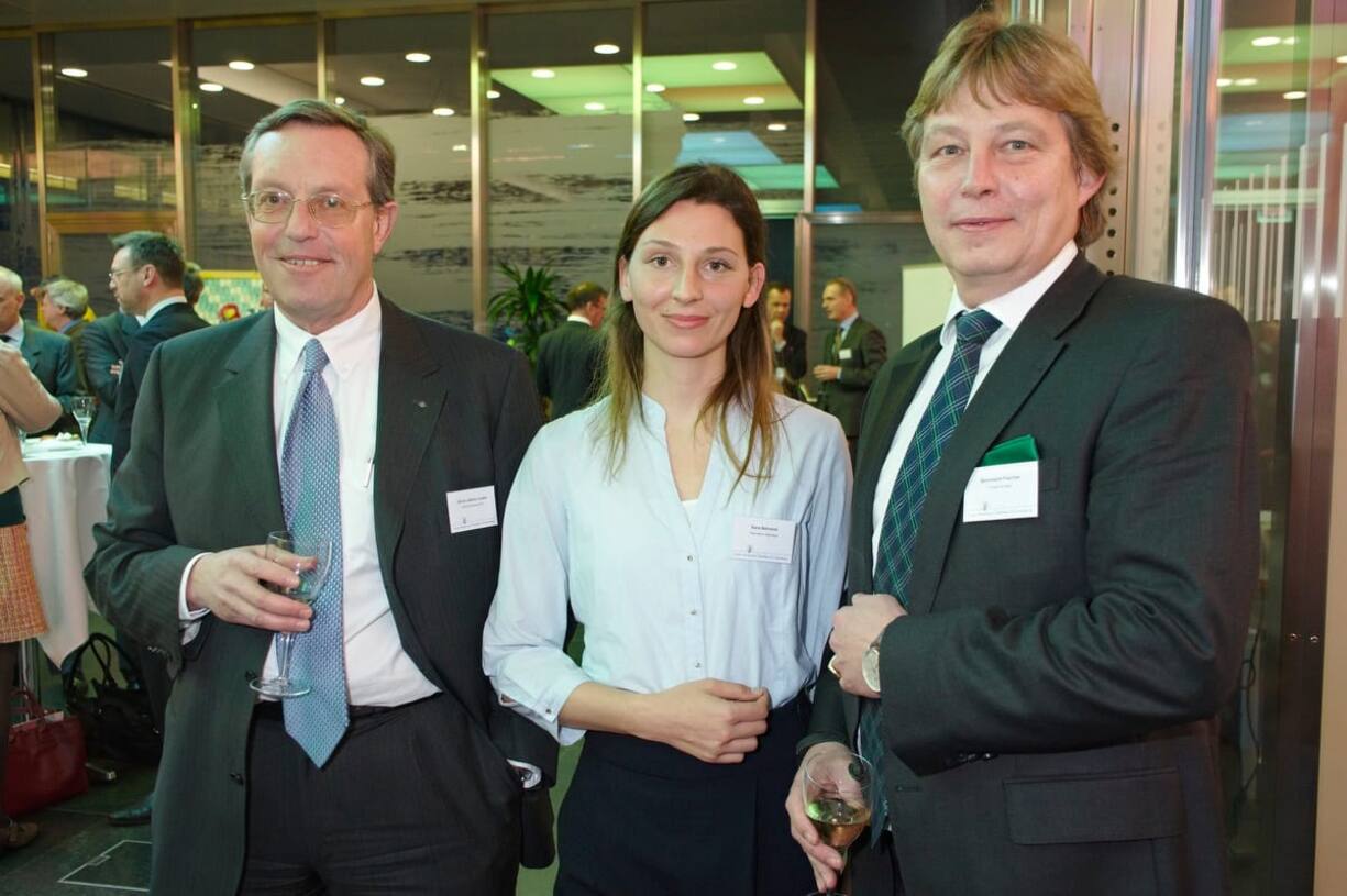 Ulrich Jakob Looser, Partner, BLR & Partners AG; Sara Behrend, Anwältin, Haymann Attorneys; Bernhard Fischer, Regionalleiter KMU Nordschweiz, Credit Suisse