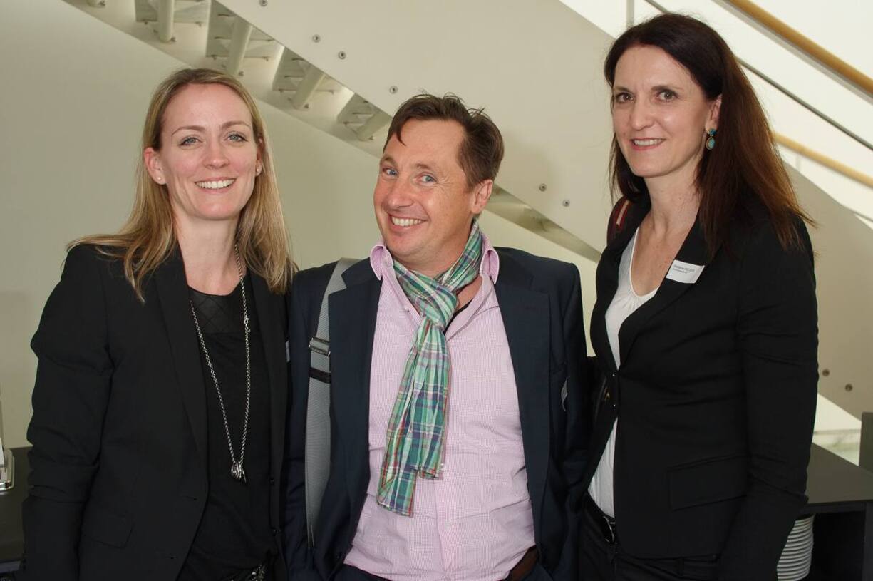 Sibylle Hug, SBB; Uwe Brugger, SBS COM AG; Stefanie Rieger, Sommersault AG