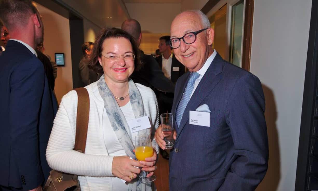 Britta Classen, Partner Clients & Markets, Deloitte;
Rolf Hüppi, Owner, Rolf Hüppi AG