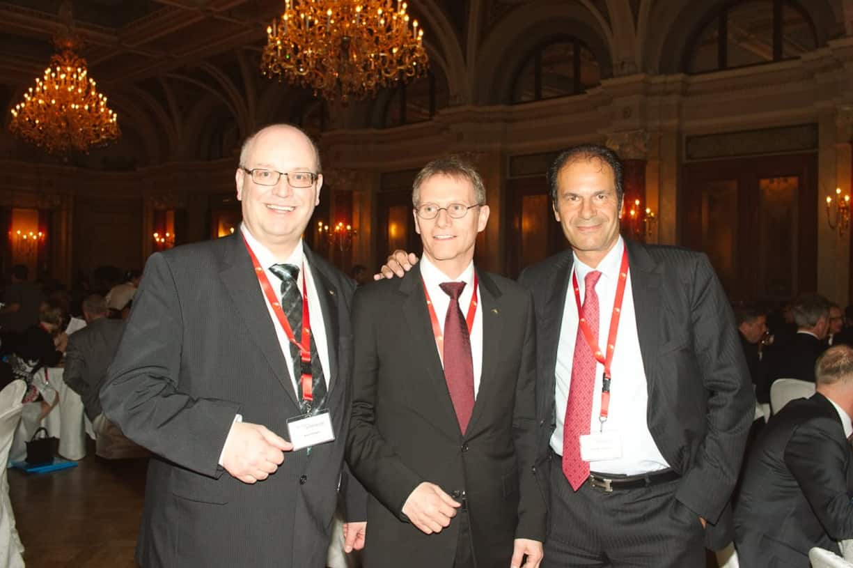 Alain Flückiger, CSS Versicherung; Rolf Galliker, CEO, Galliker Transport AG; Jean-Marc Schnider, CSS Versicherung