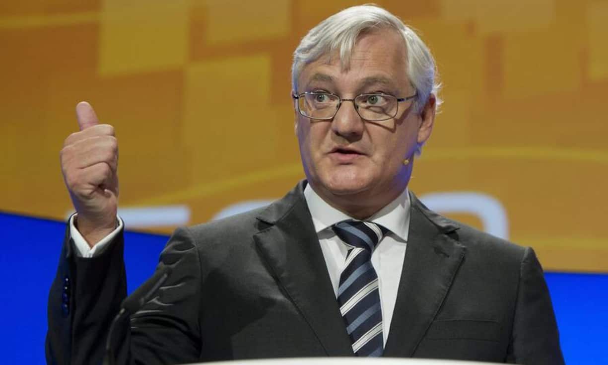 Peter Vosers Kontostand wuchs um 10,2 Millionen Euro. Der Schweizer Chef von Royal Dutch Shell ist damit der einzige Vertreter eines Rohstoffkonzerns unter den zehn Spitzenreitern.