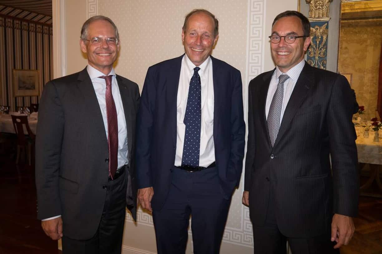 Reto Müller-Forrer, VR-Präsident Helbling Holding AG; Thomas Hammer, Partner Egon Zehnder International; Stephan Kuhn, Ernst & Young AG