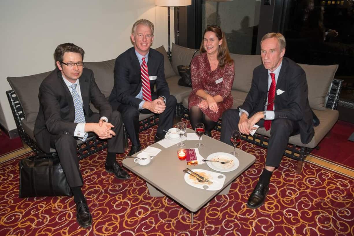 Mark Veser, Ernst & Young; John Cassidy, Ernst & Young; Marie Enhörning, ABB; Hans Enhörning