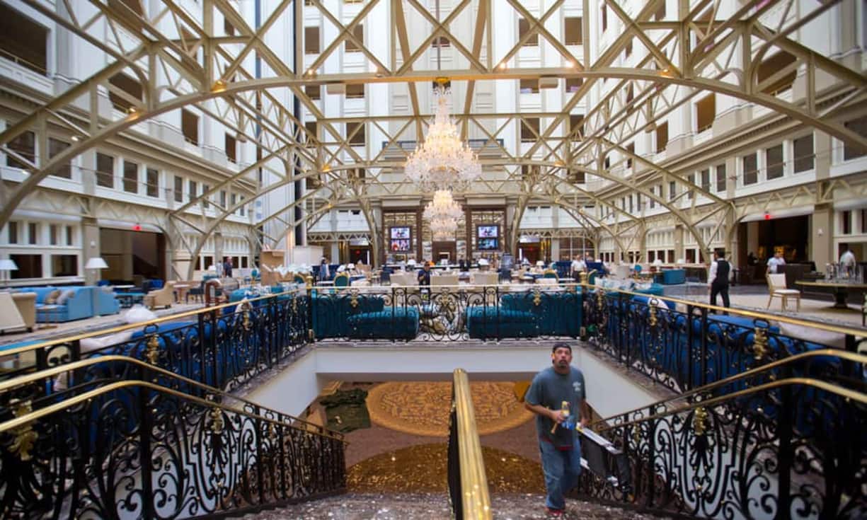 Vieles ist in Gold gehalten.