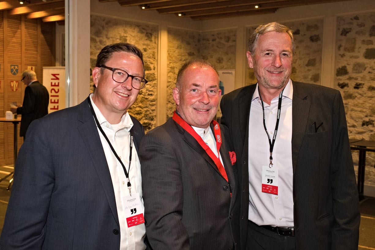 Philipp Mathieu, Partner, Wilhelm AG;Daniel Moos, International Music Productions;Christoph Pfenninger, PFC Financial Consulting AG