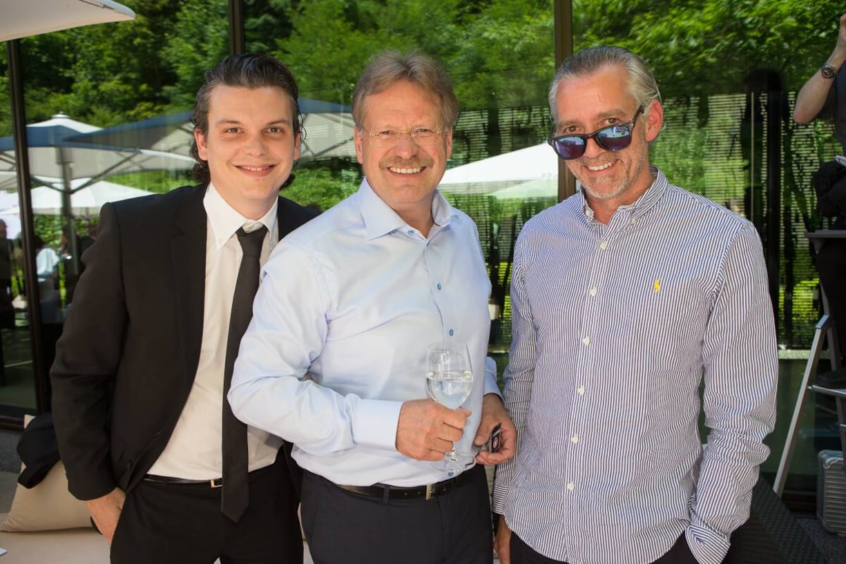 Fabian von Rechenberg, innoprax; Erich Kienle, Innoprax; Sascha Borzatta, innoprax