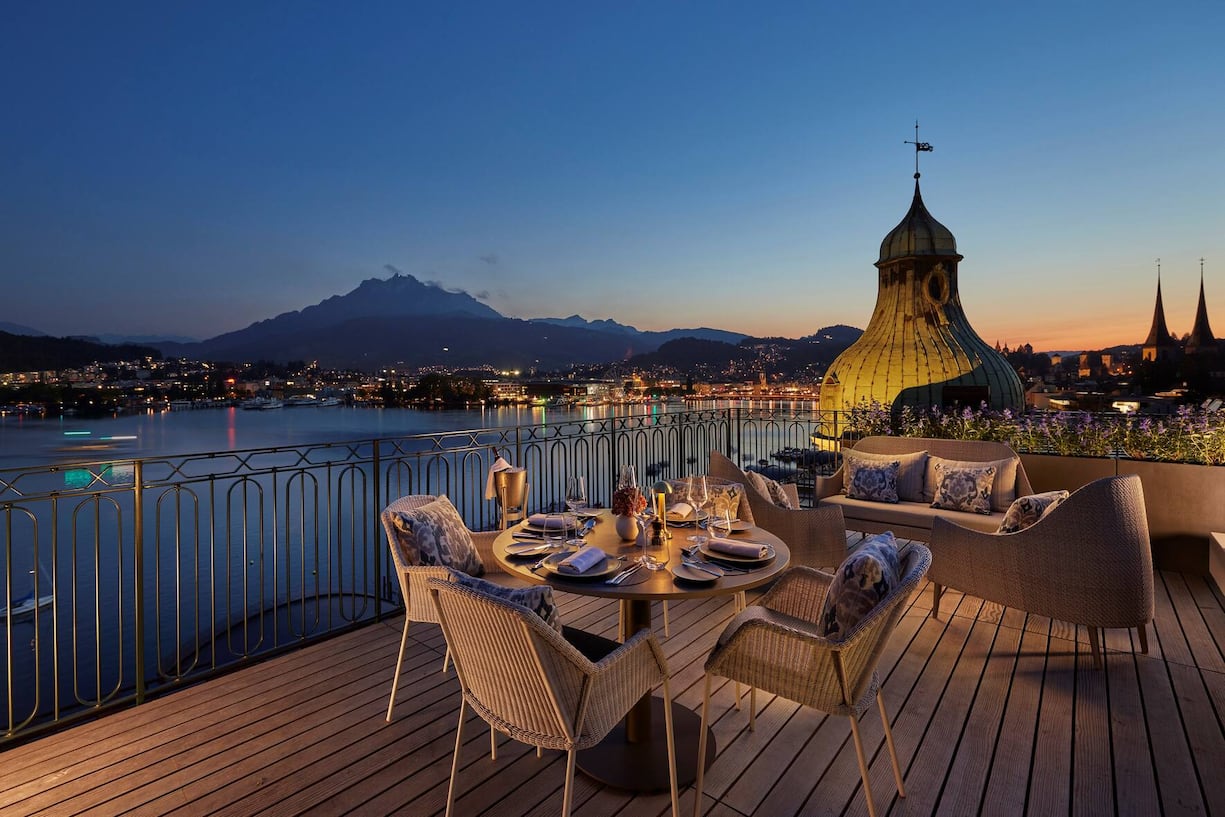 Platz 11 (neu): Mandarin Oriental Palace, Luzern