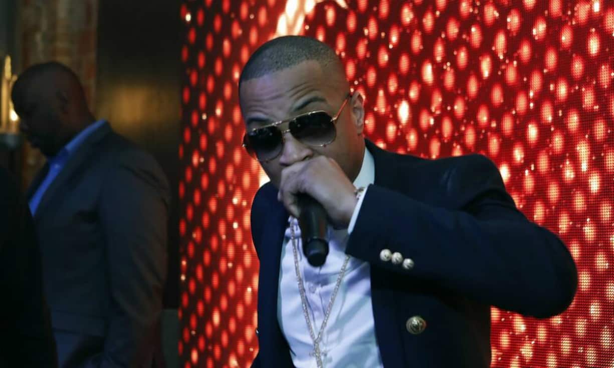 Immerhin auf einer Party im Vorfeld durfte Rapper T.I. auftreten.