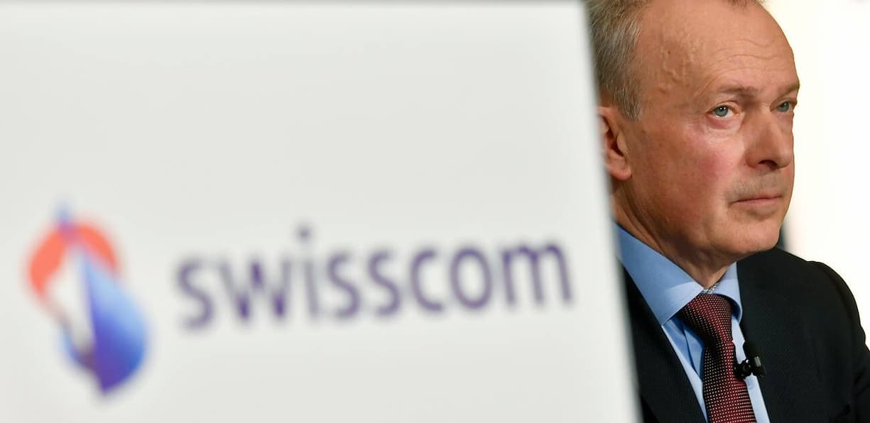 Urs Schaeppi, CEO Swisscom an der Bilanzmedienkonferenz zum Jahresabschluss 2018 in Zuerich am Donnerstag, 7. Februar 2019.  (KEYSTONE/Walter Bieri)