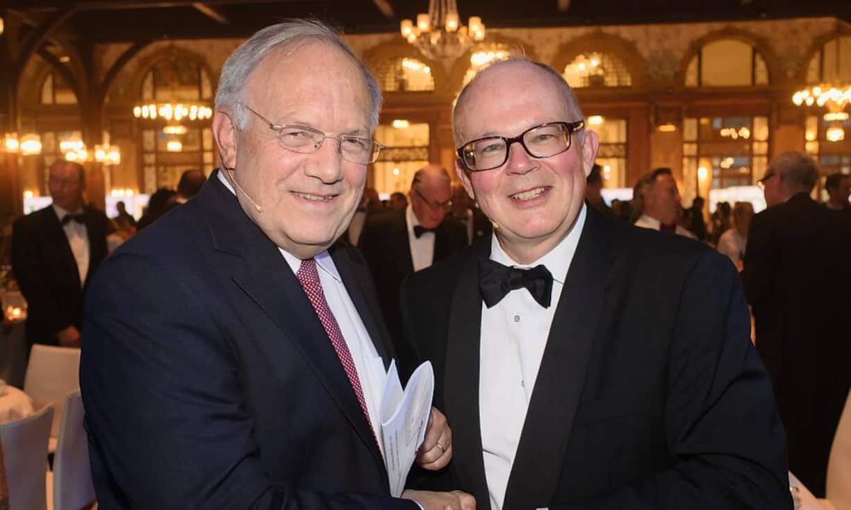 Bundesrat Johann-Niklaus Schneider-Ammann;
Heinrich Christen, Ernst & Young