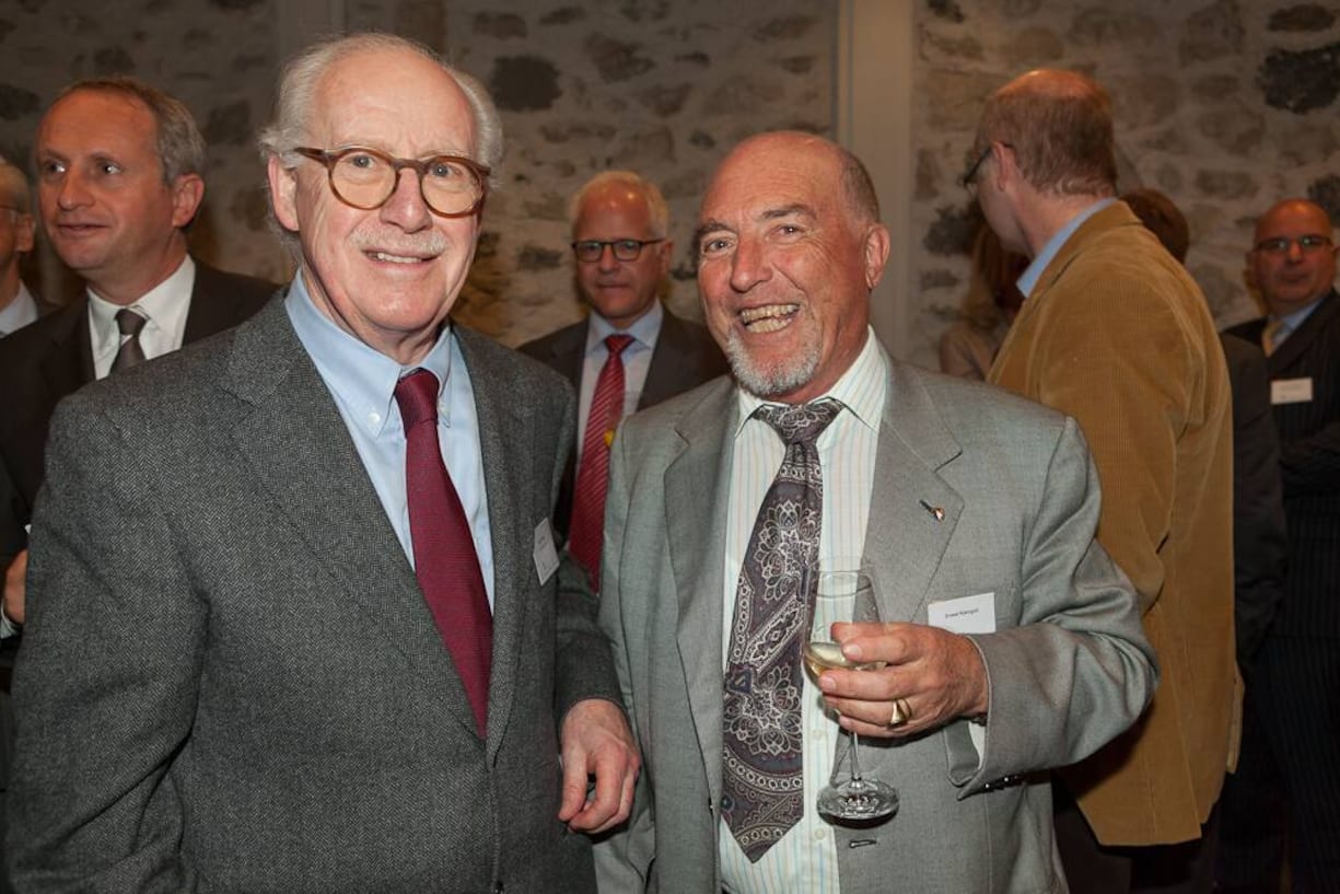 Jörg Steiner, Chairman, Nose Design AG; Ernest Klainguti