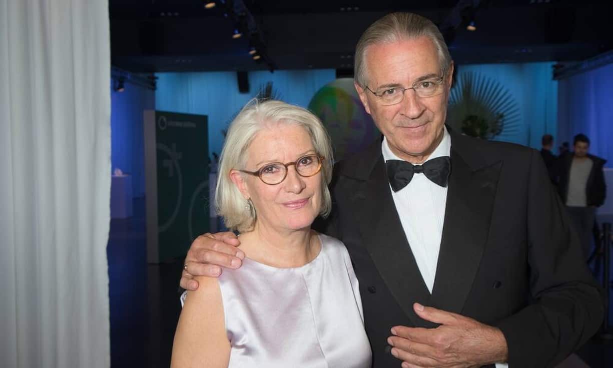 Hubert Achermann, Stifungsratspräsident Lucerne Festival;
Christine Achermann