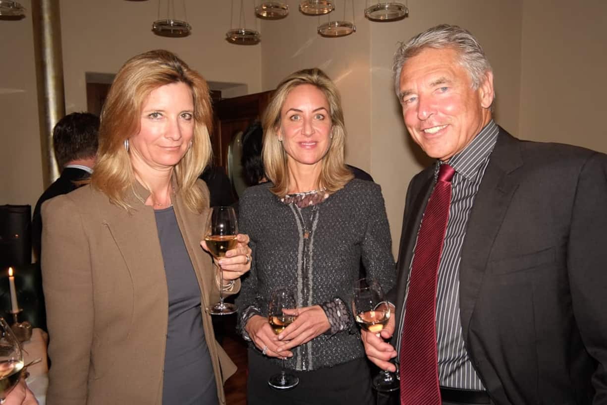 Martina Baeriswyl-Holzach, Baeriswyl-Holzach Marketing, PR & Events; Carolina Müller-Möhl, Müller-Möhl Group; Peter Brabeck-Letmathe, VR-Präsident Nestlé S.A.