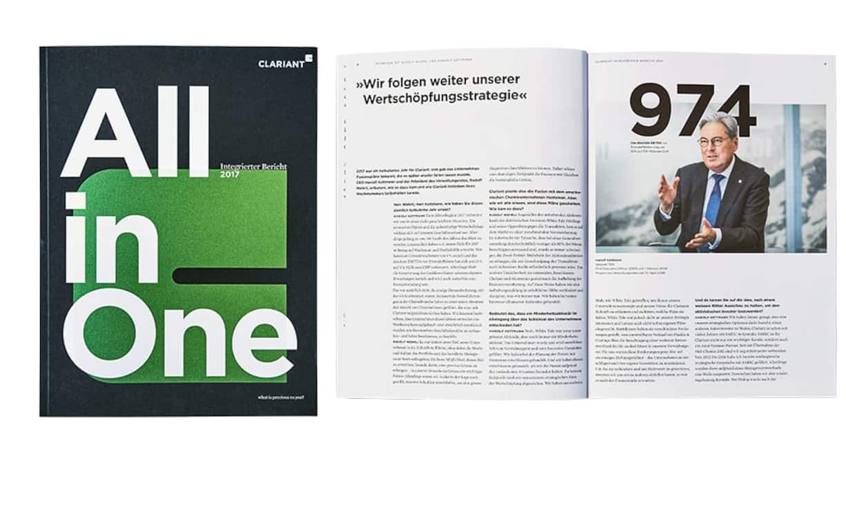 Clariant Geschäftsbericht 2018