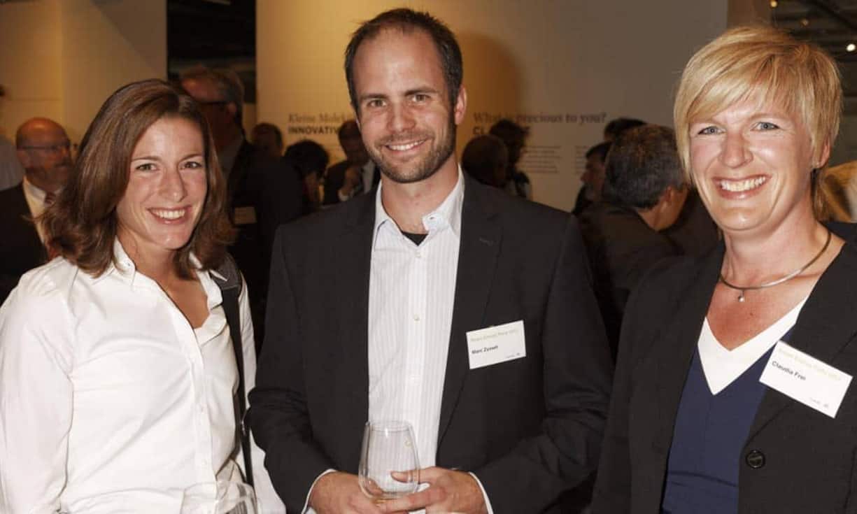 v.l.n.r. Nicola Spirig; Schweizer Triathletin, Marc Zysset; Geschäftsführer erdgas toggenburg werdenberg ag (etwag), Claudia Frei; (etwag)