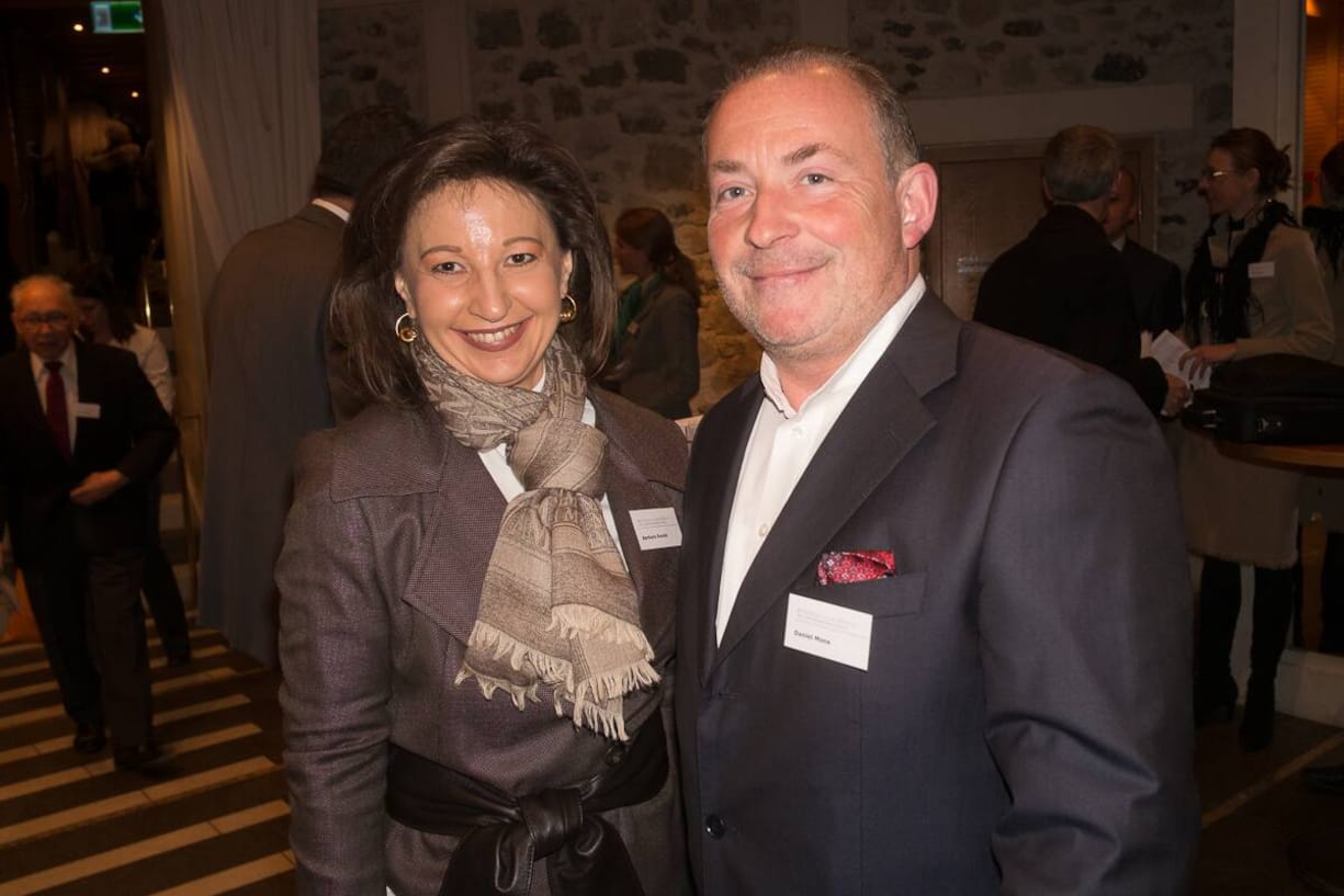 Barbara Roulet, Gemeindeschreiberin Rorbas; Daniel Moos, Inhaber, International Music Productions