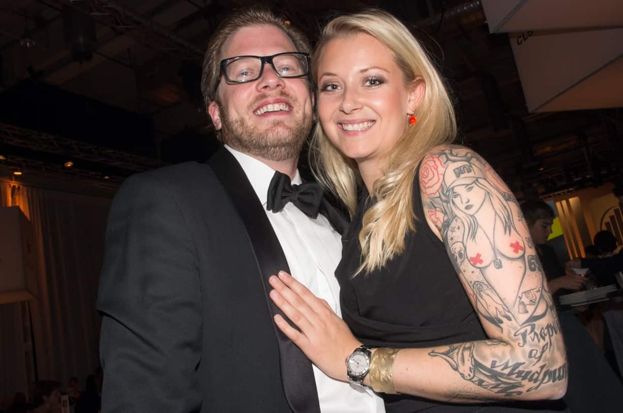 Farbe! Kai Glatt, President, The Rokker Company Ltd.; Dodi Moser, Geschäftsführerin, PMDM Werbeagentur, Linz