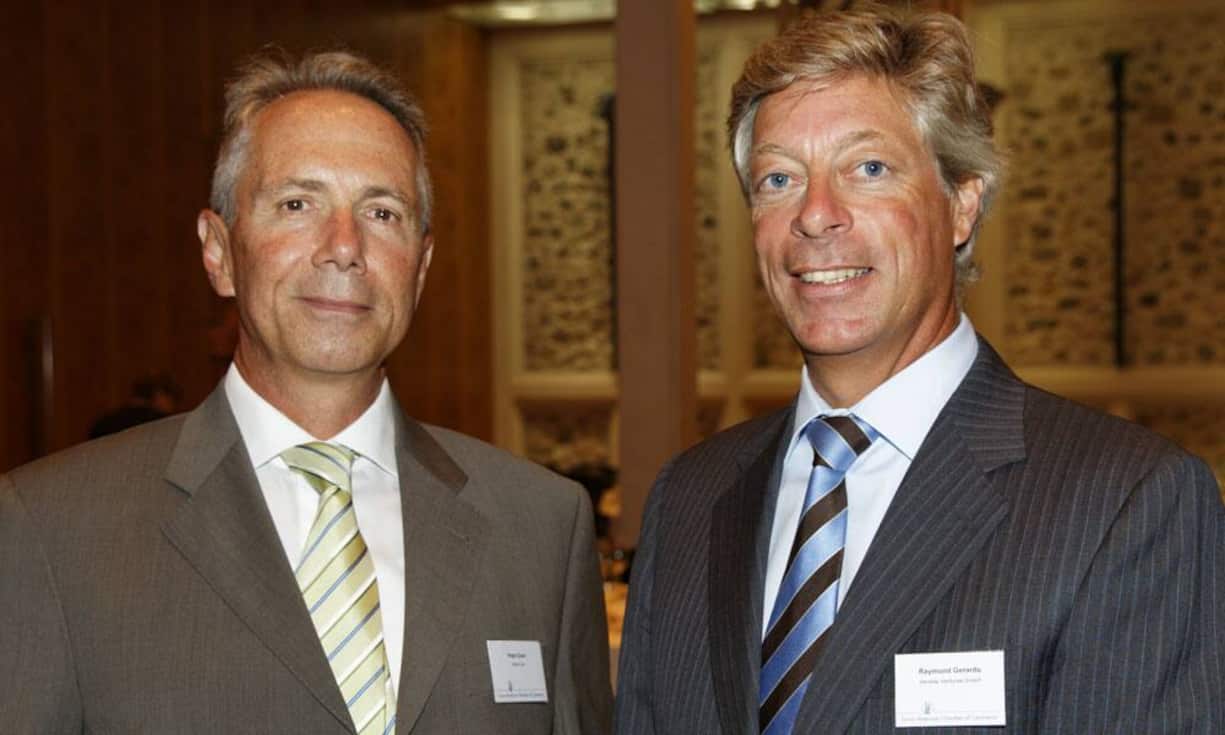 Dr. Peter Doerr - Secretary of the Board, Holcim und Raymund Gerardu CEO Aeneas Ventures. (v.l.n.r.)
