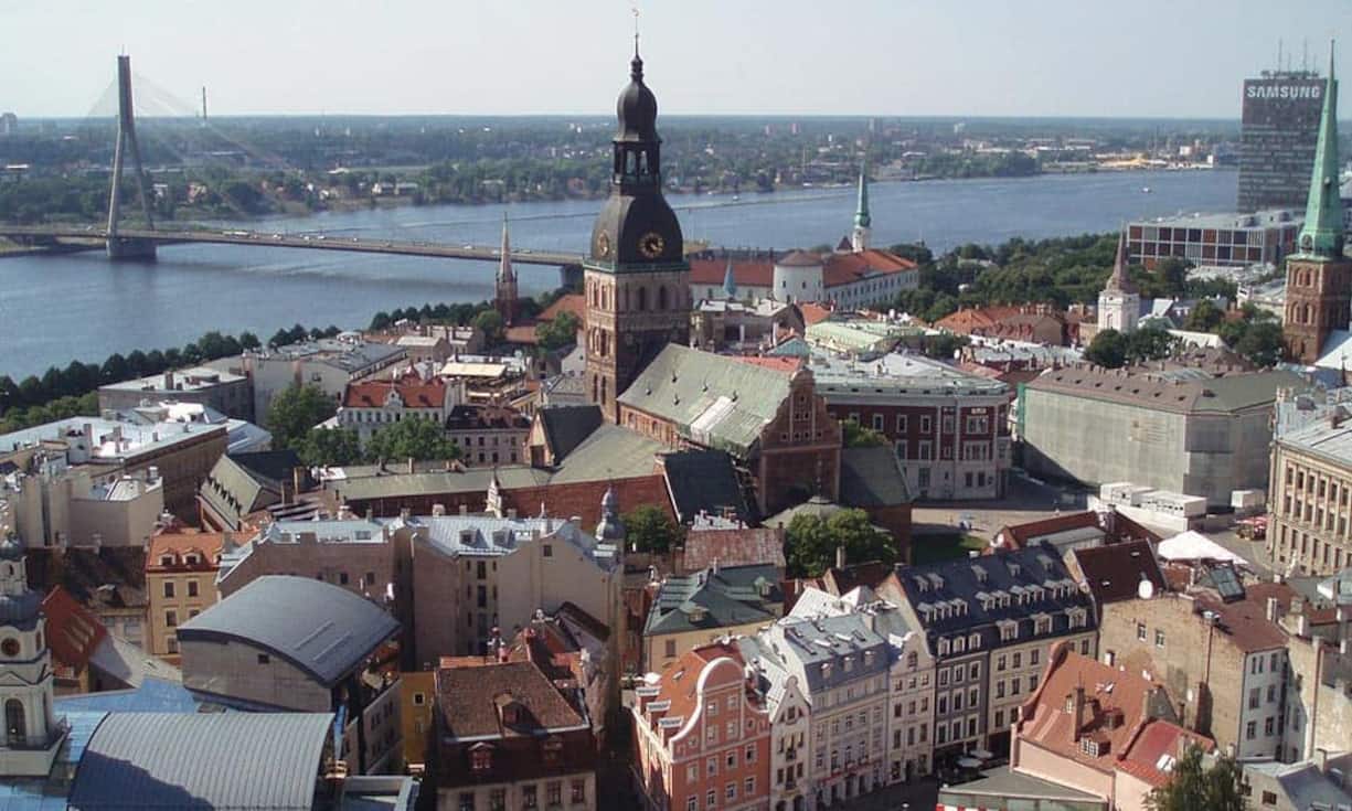 Rang 4: Rīga, Lettland (Bild: David Holt/wikimedia/CC)