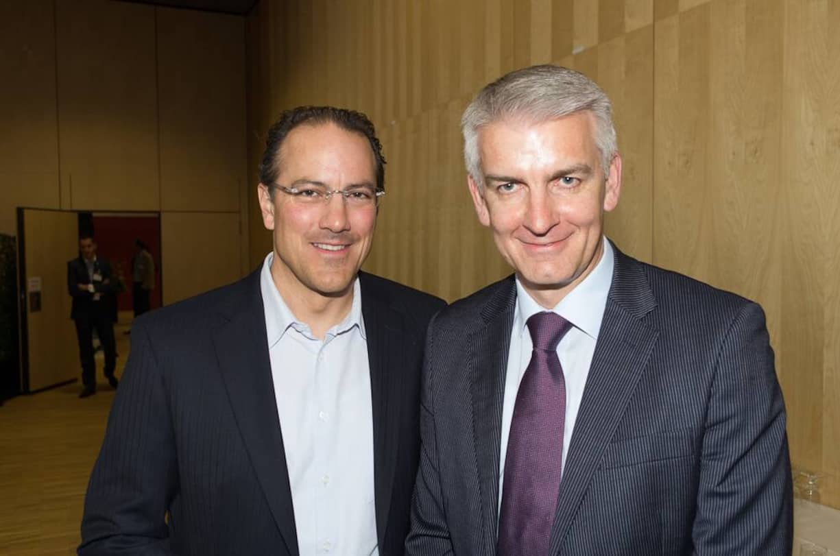 Andreas M. Schönenberger, PubliGroupe Ltd; Thomas Rudolph, Direktor Forschungszentrum für Handelsmanagement