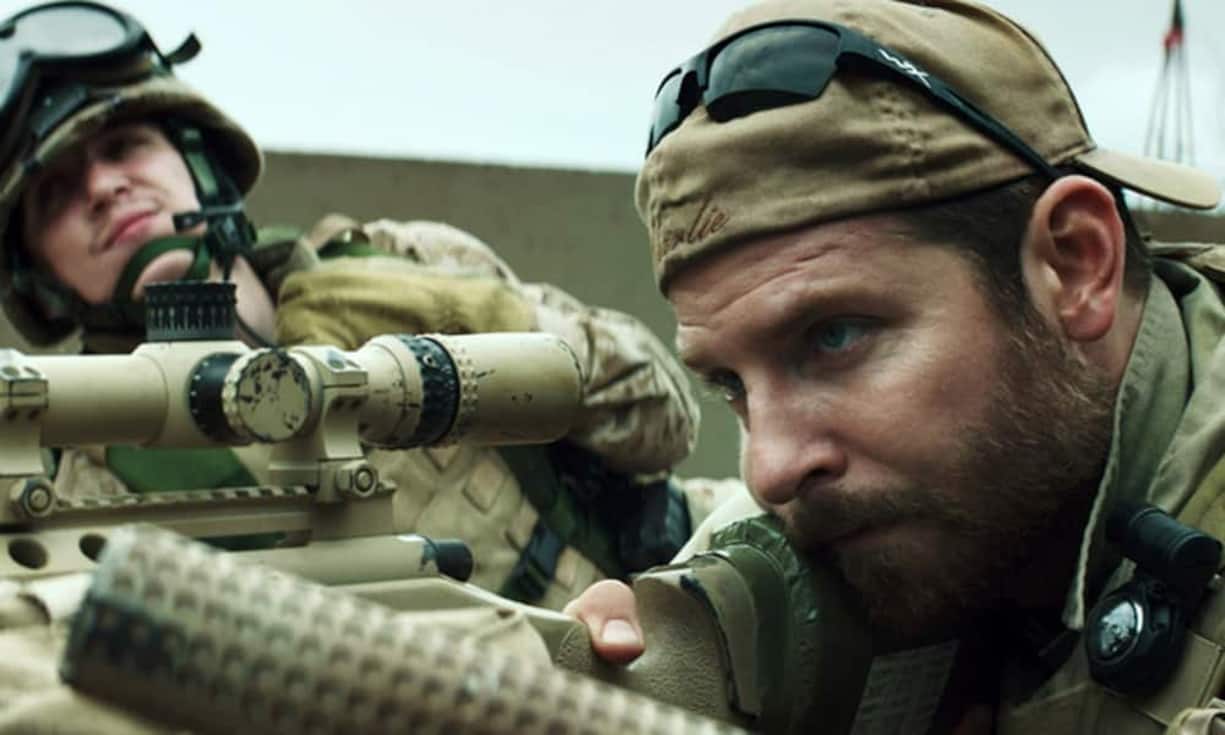 Best Actor:
Bradley Cooper (im Bild)– American Sniper  Steve Carell – Foxcatcher  Benedict Cumberbatch (im Bild) – The Imitation Game Michael Keaton – Birdman Eddie Redmayne – The Theory of Everything