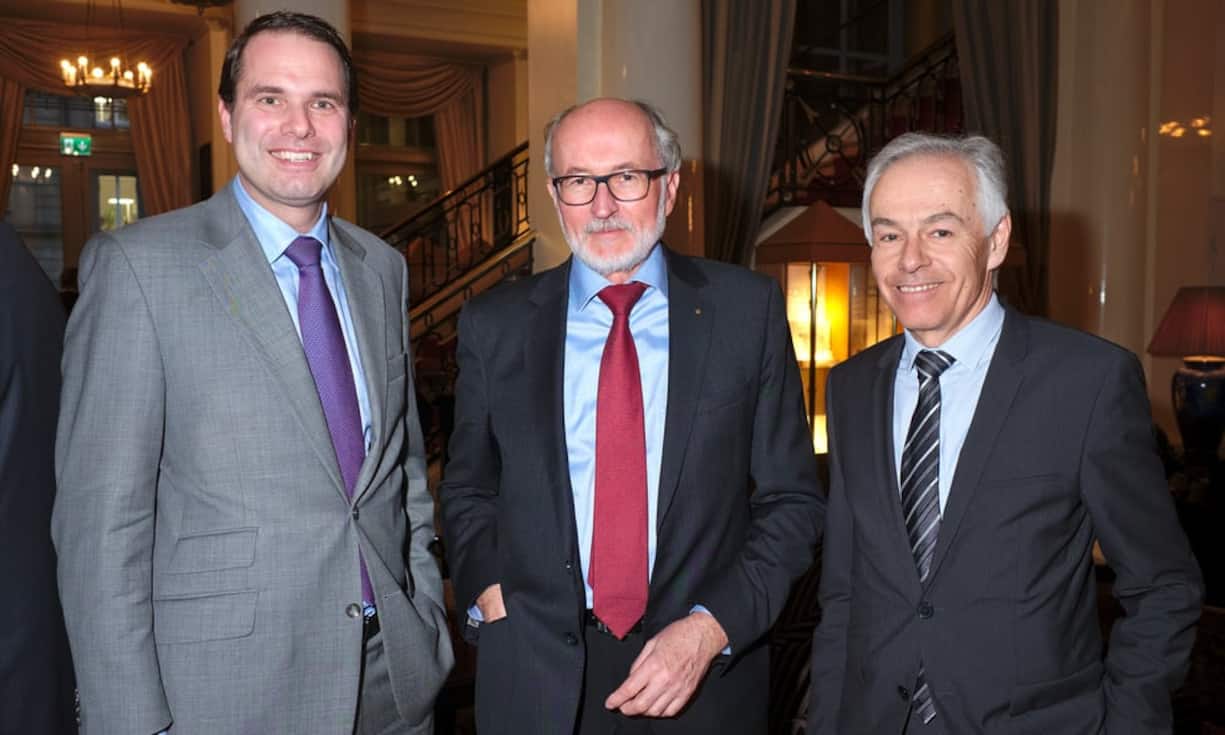 Beat Brechbühl, Managing Partner, Kellerhals Carrard Rechtsanwälte;
Willy Michel, Verwaltungsratspräsident, Ypsomed Holding AG;
Denis Grisel, Präsident, Wirtschaftsförderung Kanton Bern