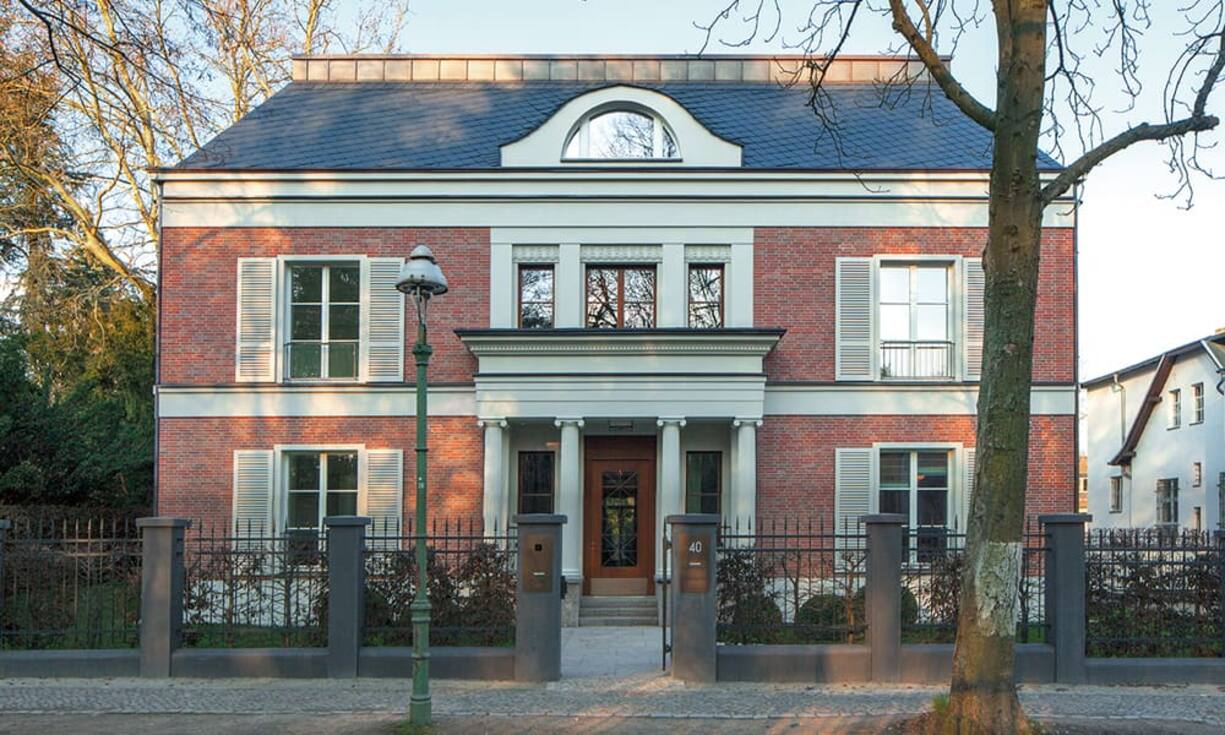 Das Haus Weyhe in Berlin-Dahlem: Exklusive Stadtvilla mit drei Eigentumswohnungen. Ralf Schmitz