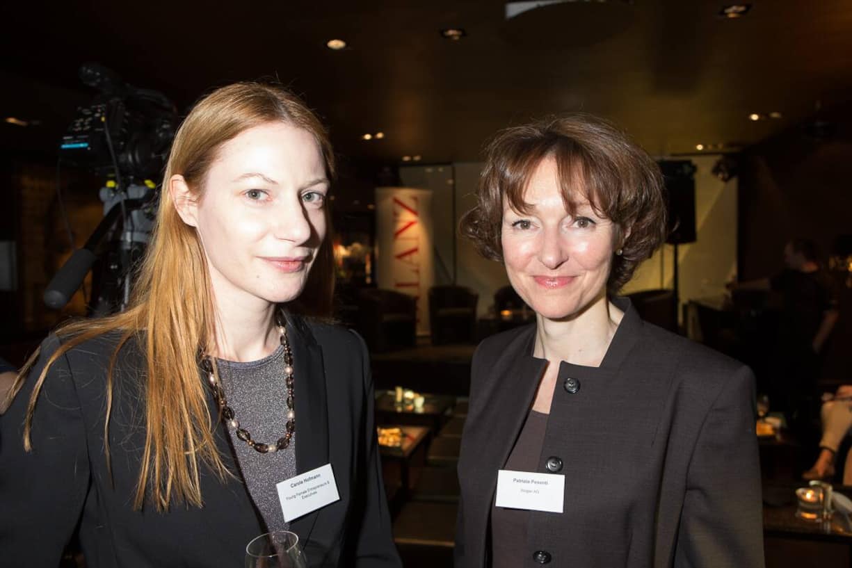 Carole Hofmann, Young Female Entrepreneurs & Executives; Patrizia Pesenti, Ringier AG