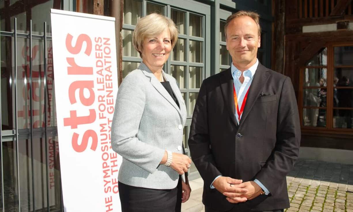 Markus R. Neuhaus, Chairman, PricewaterhouseCoopers Switzerland; Isbelle Welton, Chief Human Resources Officer, Zurich Insurance Group