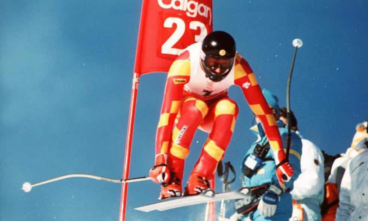 Pirmin Zurbriggen, einer der erfolgreichsten Skirennfahrer der Geschichte, gewann in Calgary sein einziges Olympiagold.