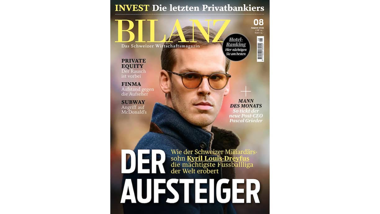 BILANZ Cover 8/25