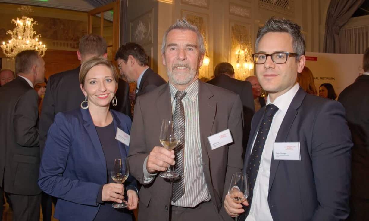 Mirjam Matti Gähwiler, TVS Textilverband Schweiz;
Hans Blesi, Mitloedi Textildruck AG;
Peter Flückiger, TVS Textilverband Schweiz